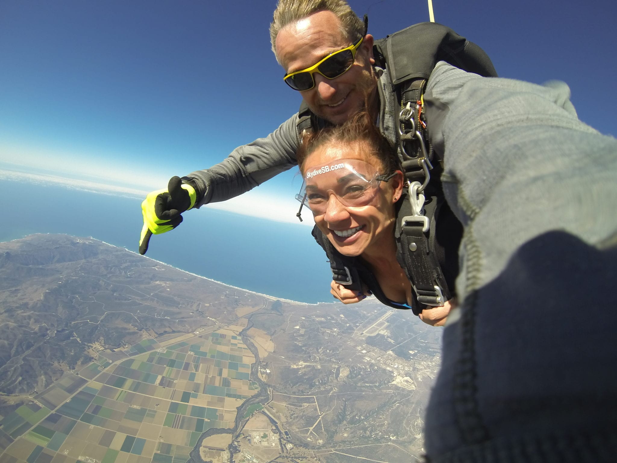 tandem skydiving in santa barbara county