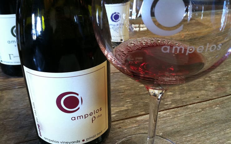 Ampelos Vineyards Wine Bottle
