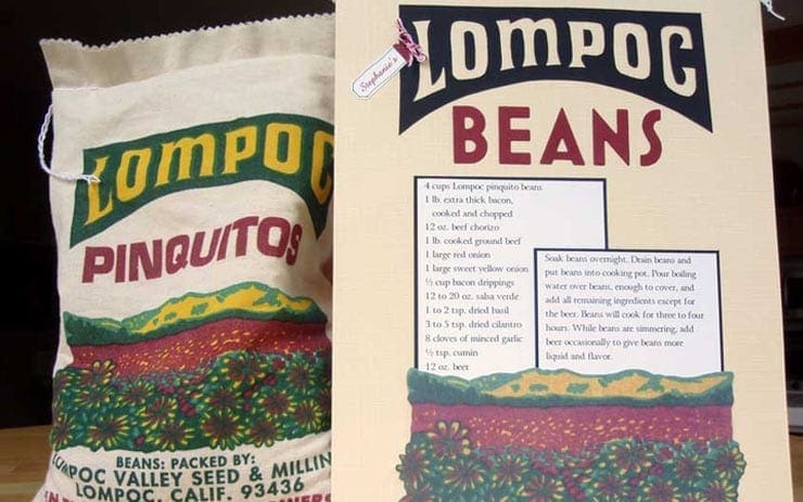 Lompoc beans art