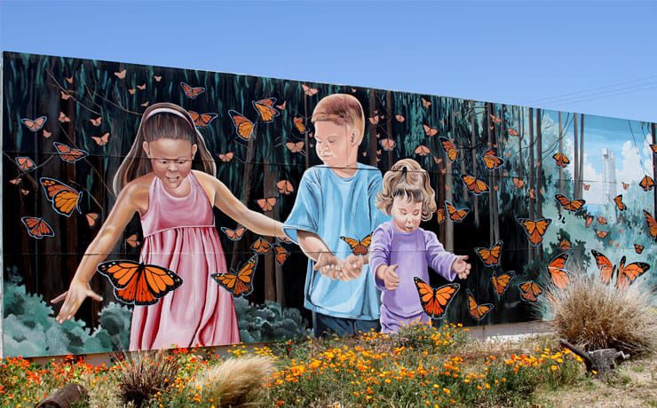 Lompoc California Murals in Old Town