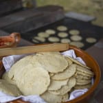 La Purisima Mission fresh tortillas