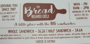 Bread Board Deli