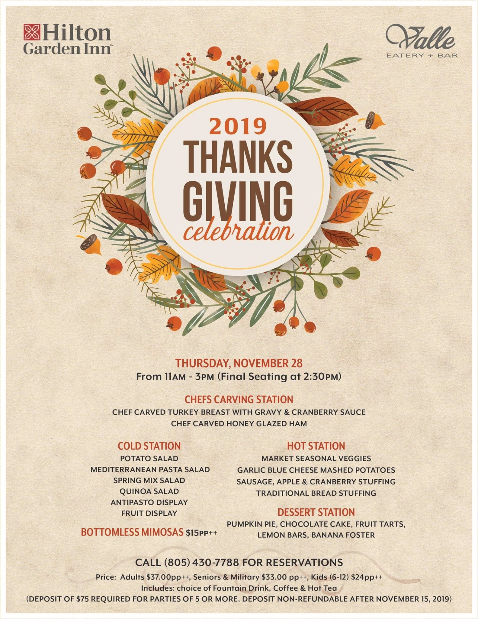 Thanksgiving Celebration Lompoc Events Calendar