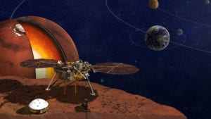 Mission to mars lander