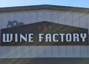 Wine Factory sign