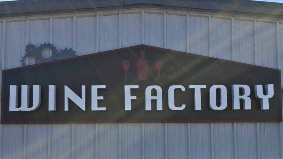 Wine Factory sign