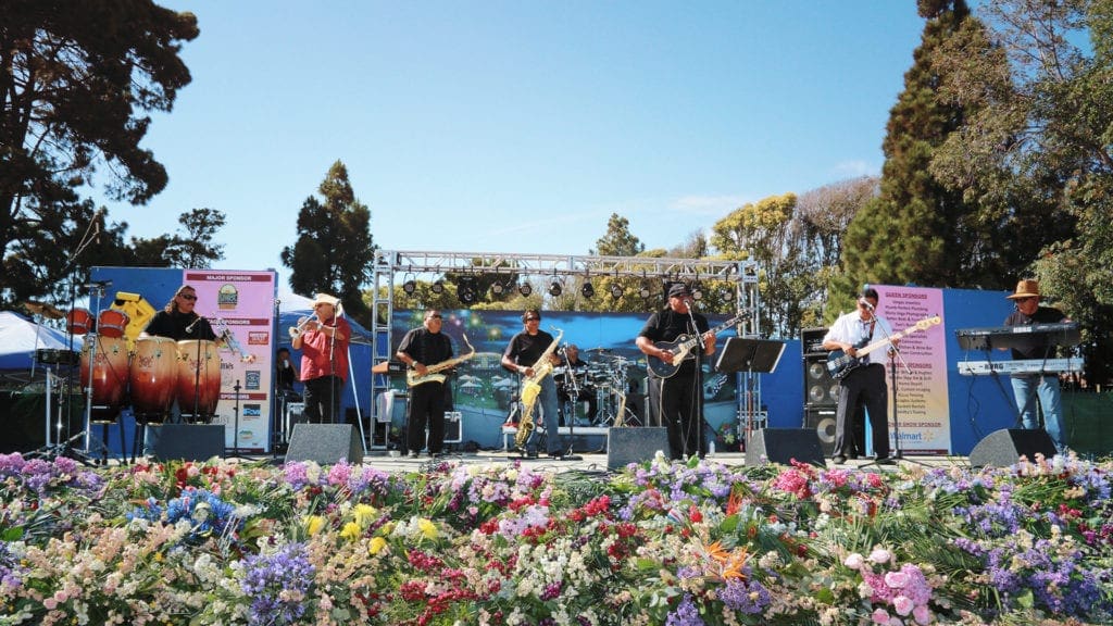 Lompoc flower festival band