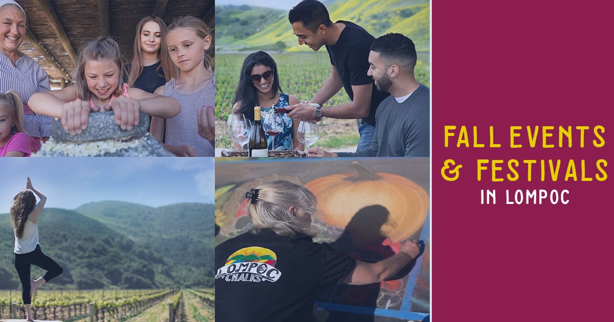 2019 Fall Events and Festivals in Lompoc California