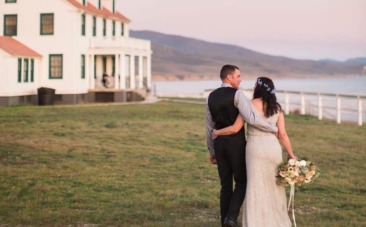 Wedding couple in Lompoc