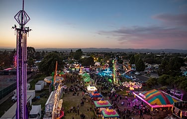 Rides at Summer Festival in Lompoc