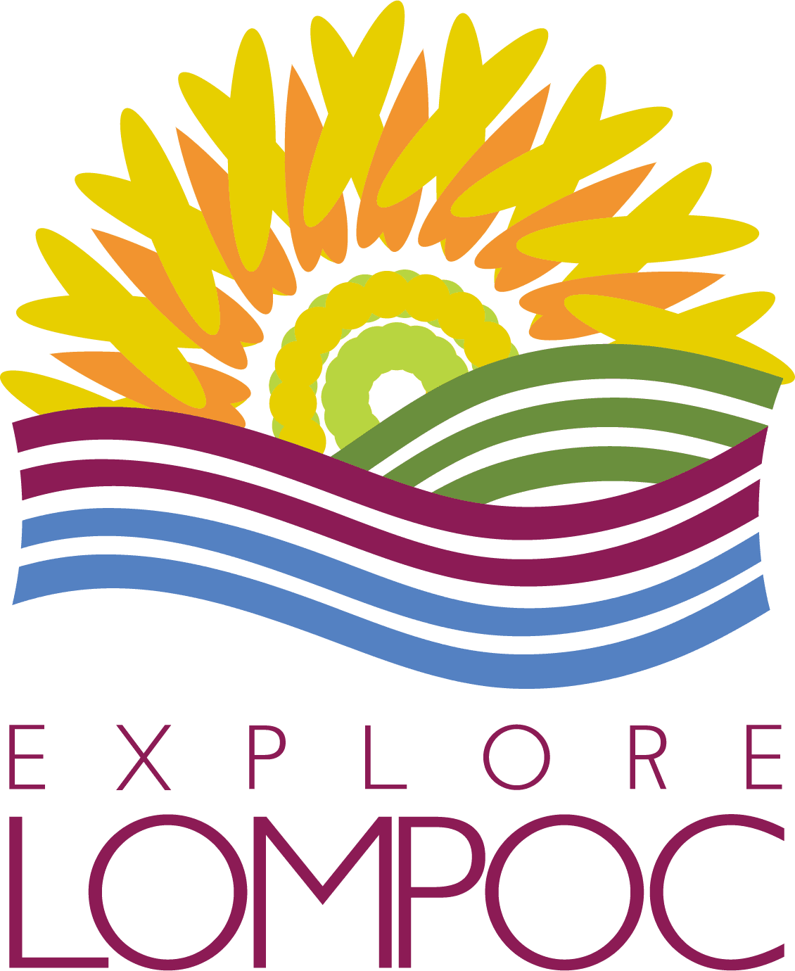 ExploreLompoc Logo Vert