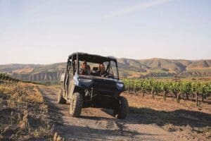 ATV Wine tour at Sanford Winery