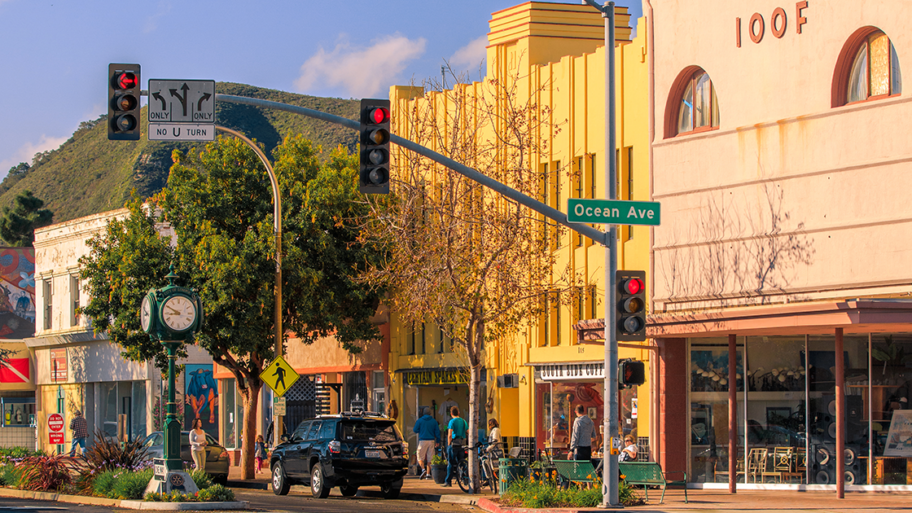 Old Town Stores off Ocean Ave