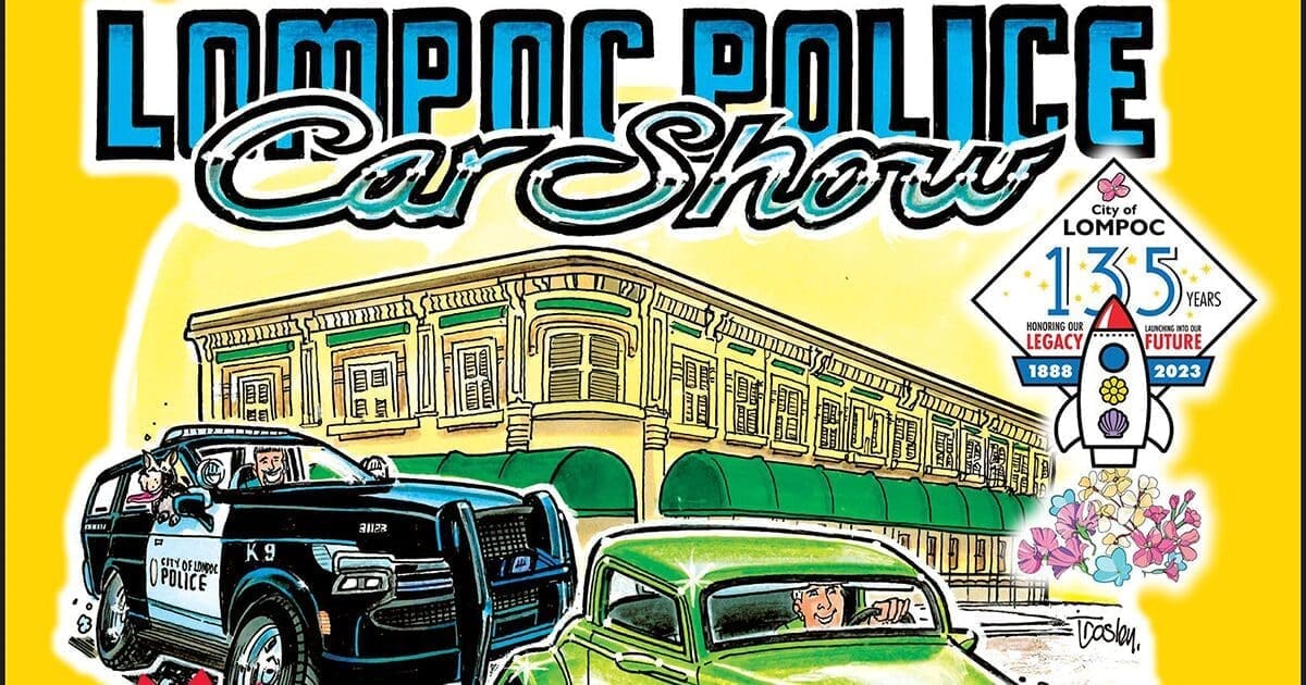 2024 Lompoc Police Car Show - Old Town; August 9, 2024