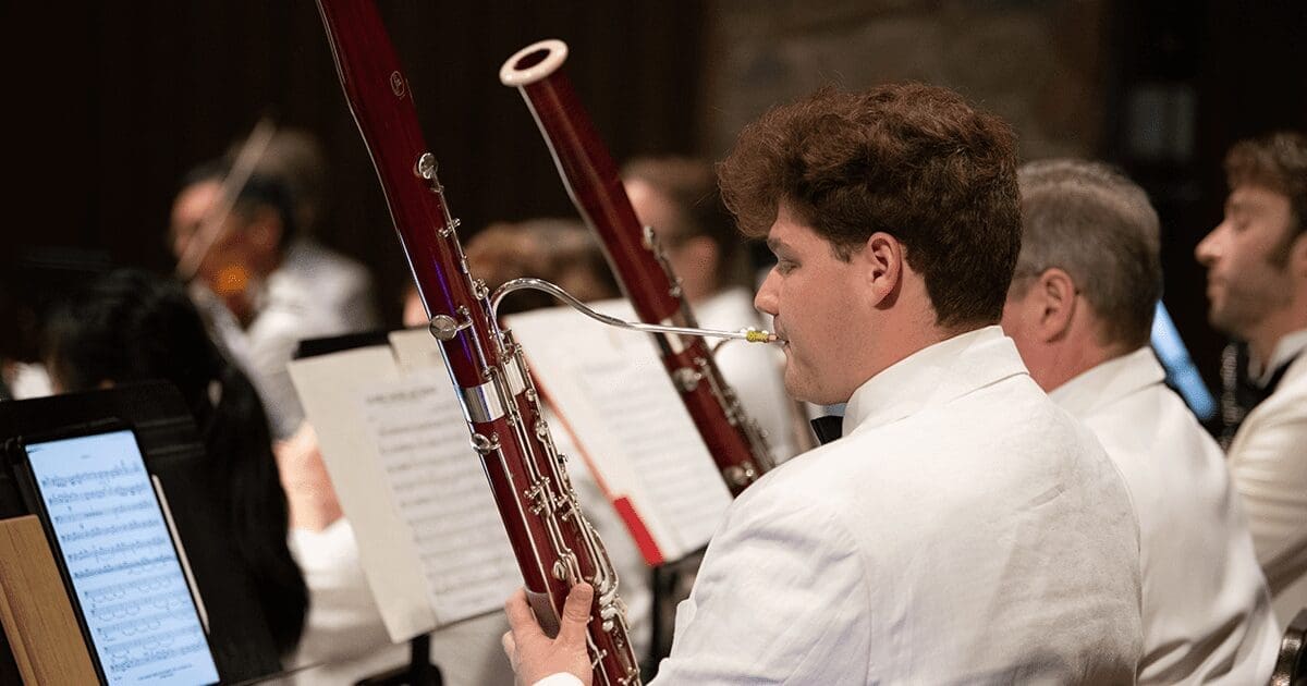 Picture of the Lompoc Pops Orchestra performing