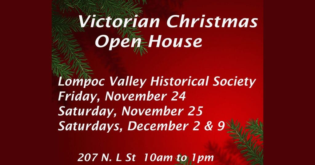 Lompoc Victorian Christmas Open House 2023