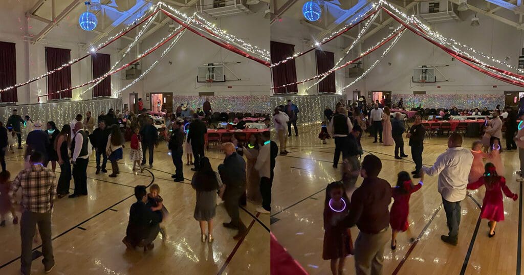 pictures of the Father Daughter Dance in Lompoc
