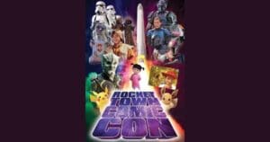 Rocket Twn Comic Con event flyer