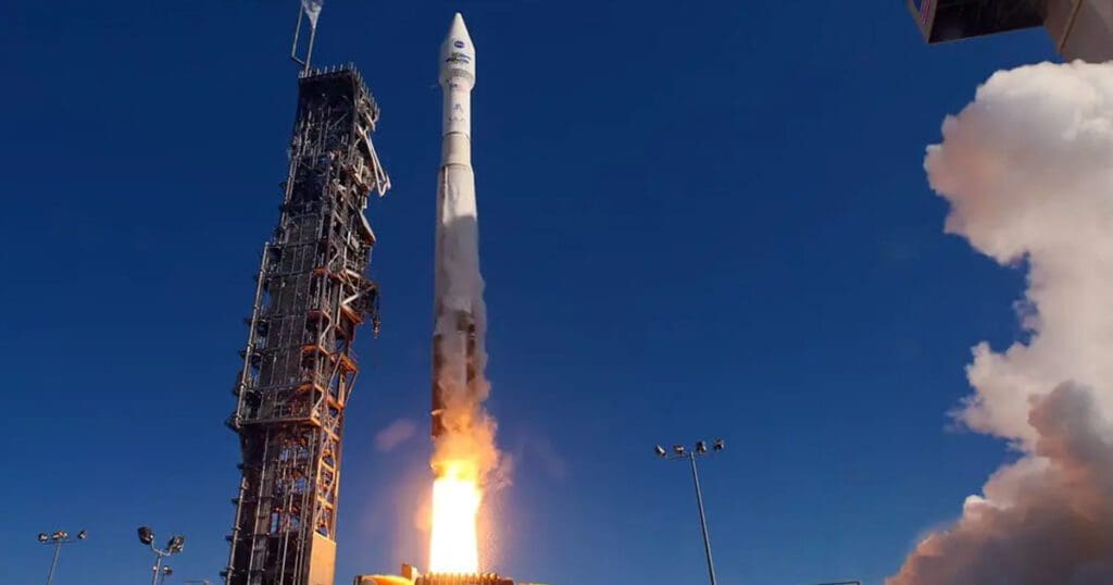 AtlasV Rocket at Vandenberg Courtesy UCLA
