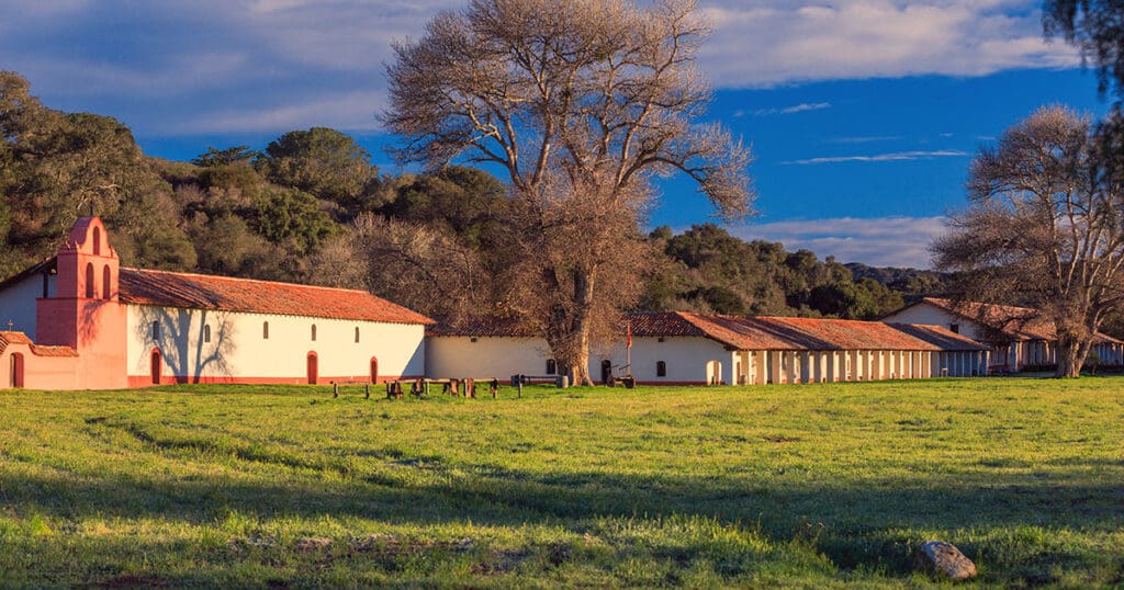 La Purisima Mission in Lompoc, CA.