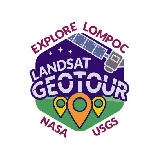 ExploreLompoc GeoTour Landsat Logo Final OL widecrop