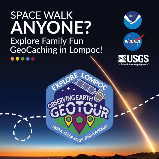 Today is the launch of the new GeoTour! With the addition of 8 new exciting caches (17 total), this adventure is sure to delight newcomers and veterans alike. Prizes include a commemorative Geotours trackable JPSS coin for the first 250 cachers to complete, plus limited edition swag and souvenirs.

Visit our website for more - Link in bio

#jpss #geocache #explorelompoc #lompoc #geocaching #geocache #geocacher #geocach #geocachingadventures #geocaching_pics #geocaches #geocachingfun #geocaching_finds #landsat #nasa #landsat9 #nasa #noaa #nature #science #space #environment #NOAA20 #Satellite #Satellites #Imagery #SatelliteImagery #JPSS #JointPolarSatelliteSystem #vandengersfb